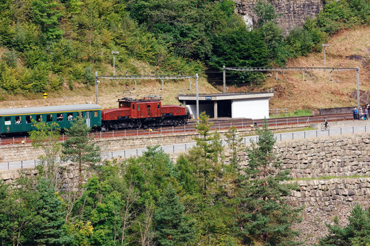 SBB Ce 6/8 II near Wassen