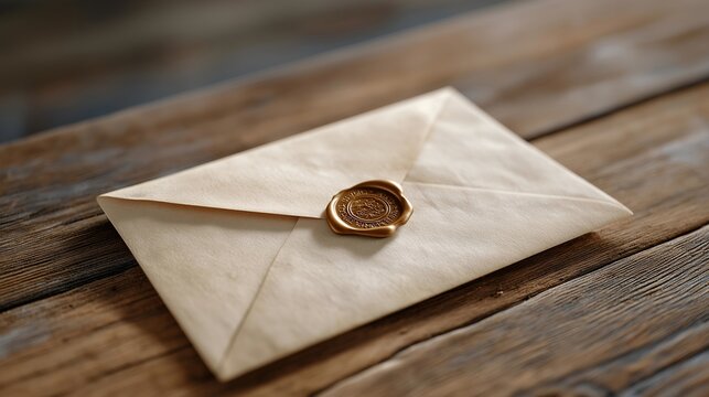 A single envelope sealed with a wax stamp lying on an aged wooden floor, the words Family Trust barely visible through translucent paper, perfect for inheritance secrets, estate planning, and