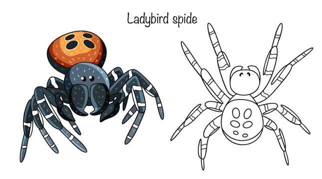 Ladybird spide