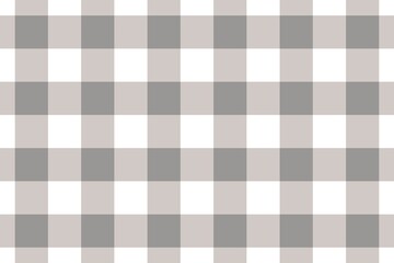 Fototapeta premium Classic Gray and White Buffalo Check Pattern