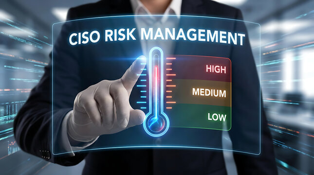 Chief Information Security Officer CISO Risk Management Thermometer.