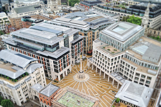 London, UK, England, Paternoster Square