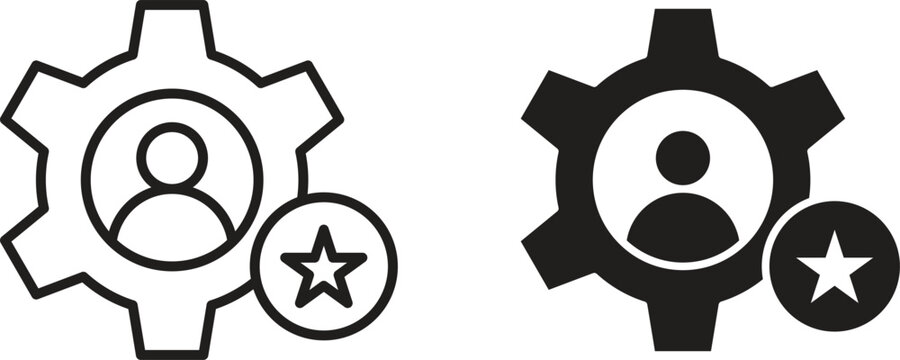 Soft skills icon for social media, app, and web design. Vector illustration.