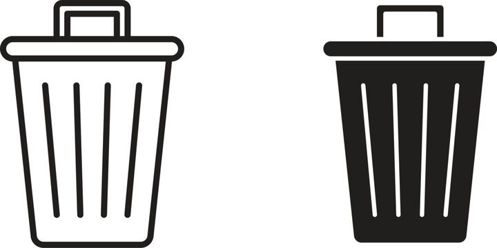 Uninstall icon for social media, app, and web design. Vector illustration.