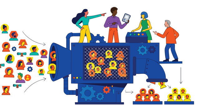 Collaborative Marketing Automation System for Precision Audience Segmentation and Data-Driven Customer Journey Mapping