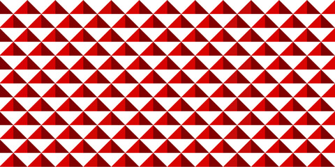 Firebrick color triangle geometric pattern for background. Triangle is a pattern. © sahrul