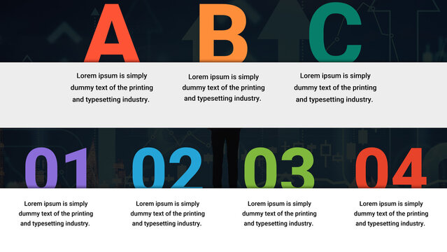 Step By Step Lower Third Infographic