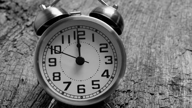 Black and white 1930's simulated film for Turn back time concept