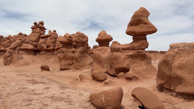 Goblin Valley, Utah - red rock formations