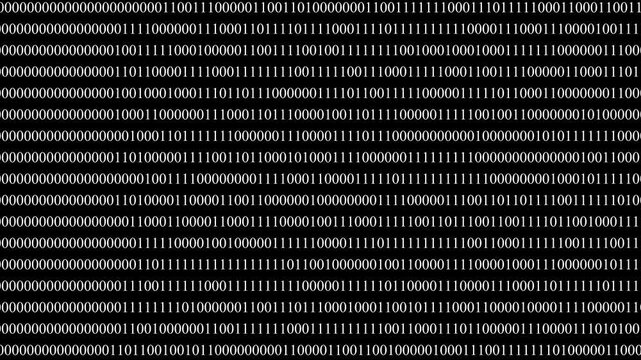 binary code background video animation 4k.Matrix green binary code streaming animation.