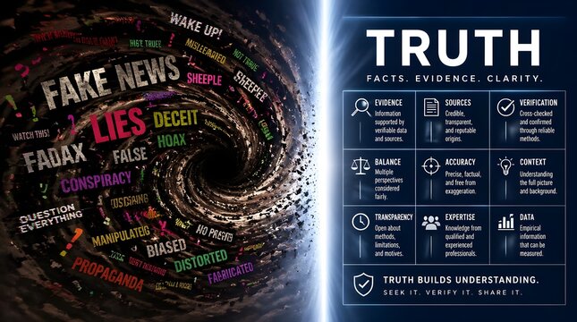 Truth vs Fake News: Media Literacy, Fact-Checking, Information Verification