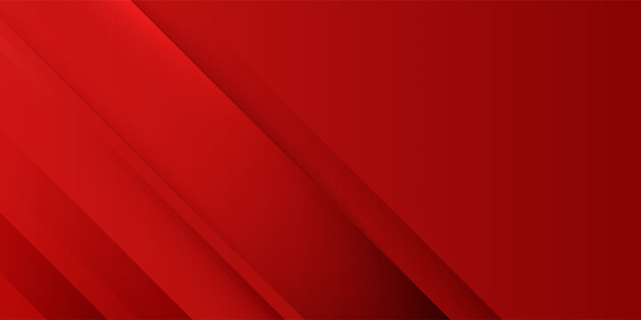 Abstract red background with diagonal layered lines and smooth gradient, Suit for banner, web, brochure, pamflet and presentation