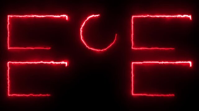 Tombol berlangganan dan penutup untuk saluran game dan video. Animasi layar akhir YouTube. Animasi layar akhir bercahaya neon.