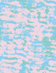 Fototapeta premium Tie-Dye Seamless Pattern in Pastel Colors