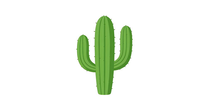 green, cactus, plant, succulent, desert, nature, botanical, prickly, tropical, arid, vector, illustration, isolated, ecology, flora, thorn, xerophyte