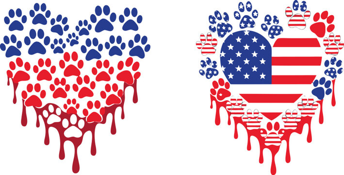 United States Shape Eagle American Flag Graphic. a fierce bald eagle with wings fully spread wide,
Vector illustration eps10
