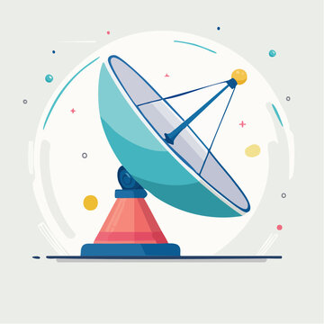 Satellite Dish Illustration