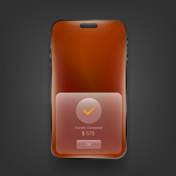 Mobile Money Transfer Confirmation User Interface Design