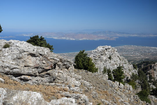 Blick vom Dikaios auf Kos
