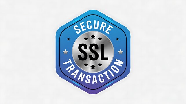 SSL, secure transaction, website security, internet safety, blue shield icon
