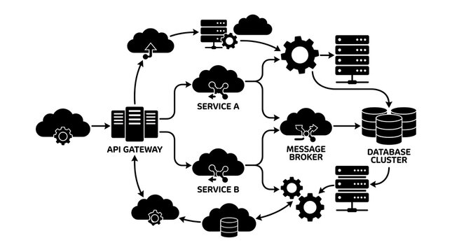 cloud computing architecture diagram