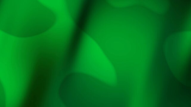 Toxic venom green abstract background with smooth liquid curves and glowing futuristic shapes
