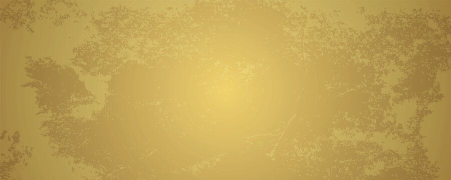 Luxurious abstract background with shiny gold grunge texture. Premium design with worn gold grunge wall effect.