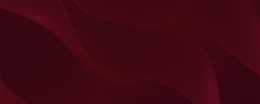 Abstract background with elegant wavy line decoration. Modern design with luxurious glowing overlapping line elements. Minimalist concept with trendy line style. VOL. 3