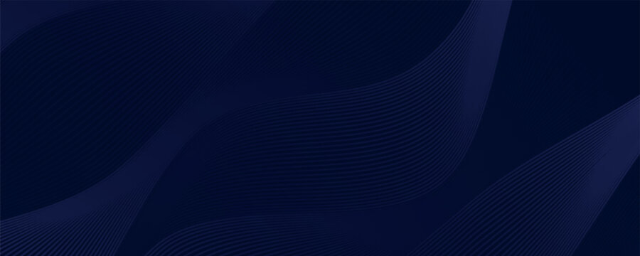 Abstract background with elegant wavy line decoration. Modern design with luxurious glowing overlapping line elements. Minimalist concept with trendy line style. VOL. 2