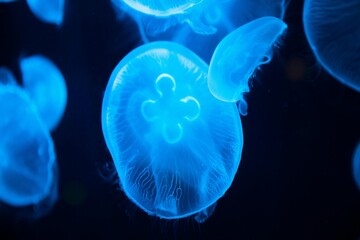 jellyfish in the water © ken