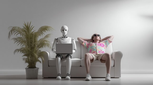 Universal Basic Income and AI Creating a Work Optional Lifestyle