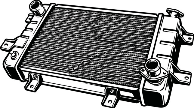 Automotive Radiator Cooling System Component.