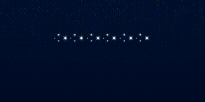 Abstract binary coding vector background