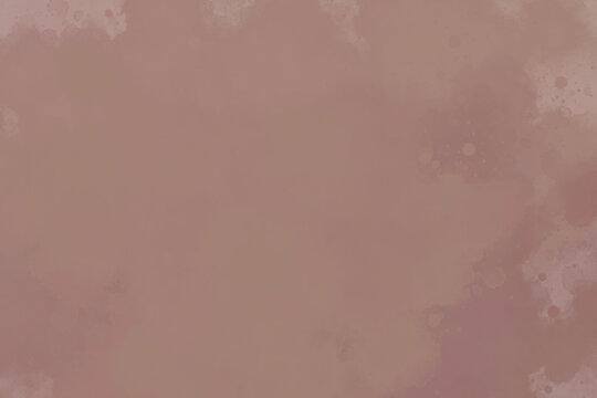 Abstract dusty rose watercolor background with subtle ink splatters and texture