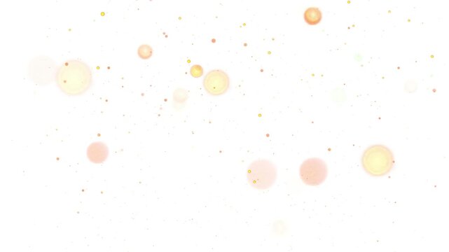 White FFFFFF Hex Code - Multicolored particles, shimmering circles, balls Backgrounds seamless loop animation modern template backdrop digital abstract content banner retro glossy style wallpaper