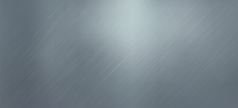 brushed metal steel or aluminum wide  plate banner background illustration