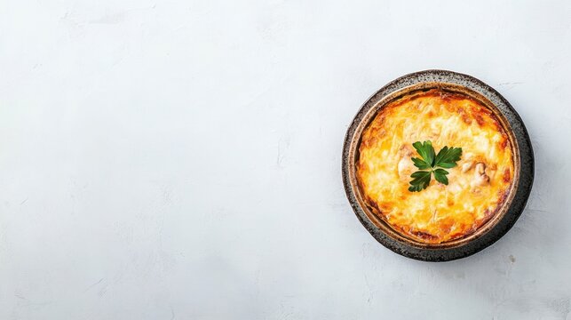 A Top-Down View of a Complete Moroccan Rfissa Platter
