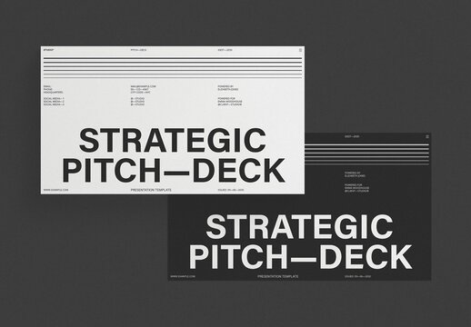 Pitch Deck Presentation Template
