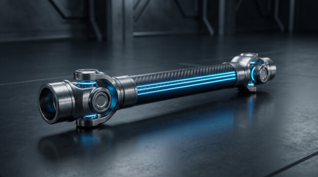 Ultra-Light Carbon Composite Drive Shaft with Titanium Universal Joints and
Energy Resonance
