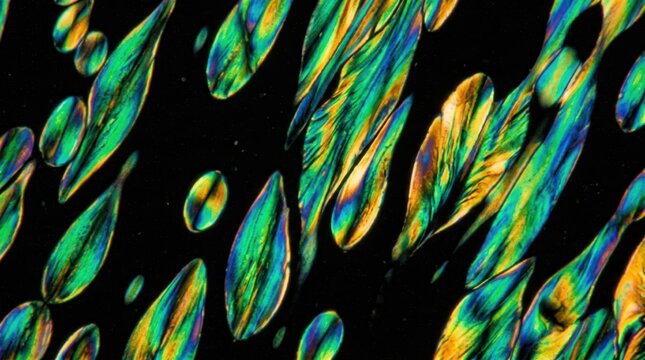 Nanocellulose Crystal Suspension Birefringence Polarized Light