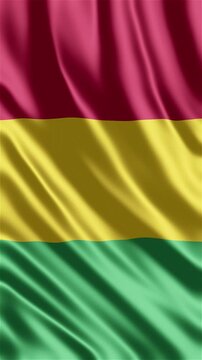 Guinea national flag. West Africa African culture international affairs geography politics education patriotic independence travel news broadcasts website headers and online media backgrounds.