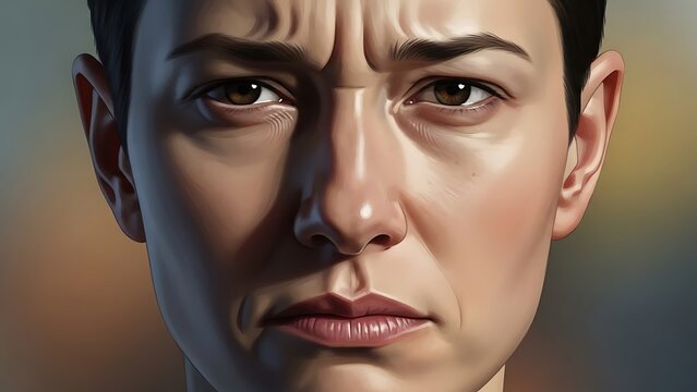 Close-up Portrait of a Person.