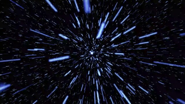 Hyperspace abstract jump warp speed line, spark splash energy explosion animation, hyper jump into another galaxy, speed space warp jump effect, speed line slash energy explosions.