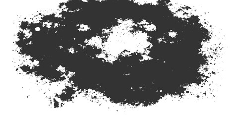 Fototapeta premium Abstract black ink splat and grunge splatter frame design featuring a textured paint spray border on an artistic wallpaper illustration vector element