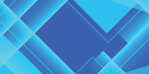 Abstract blue background with overlapping square frames. Fractal design pattern style background. Vector eps10 © JR_DESIGN