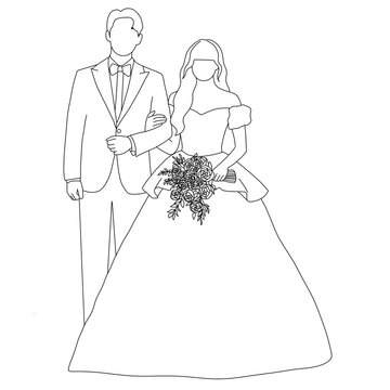 bride and groom