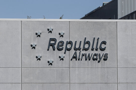 Republic Airways corporate headquarters. Republic Airways is a regional airline subsidiary of Republic Airways Holdings.