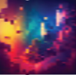 Naklejka premium multi color background design 