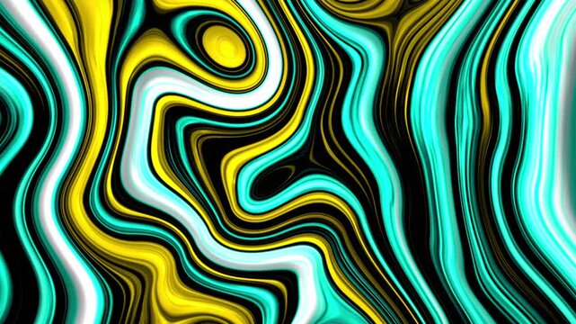 Animate liquid fractual motion graphic backgrounds of red and black colors suitable for background designs, abstract art painting motion, resembling the texture of molten lava or marble.loop 4k