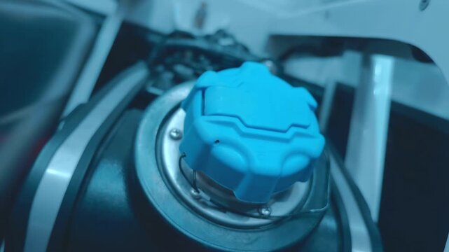 A urea tank (AdBlue) in trucks is a special storage tank for a special reagent that is used in the Selective Catalytic Reduction (SCR) system to reduce nitrogen oxide (NOx) emissions in exhaust gases.